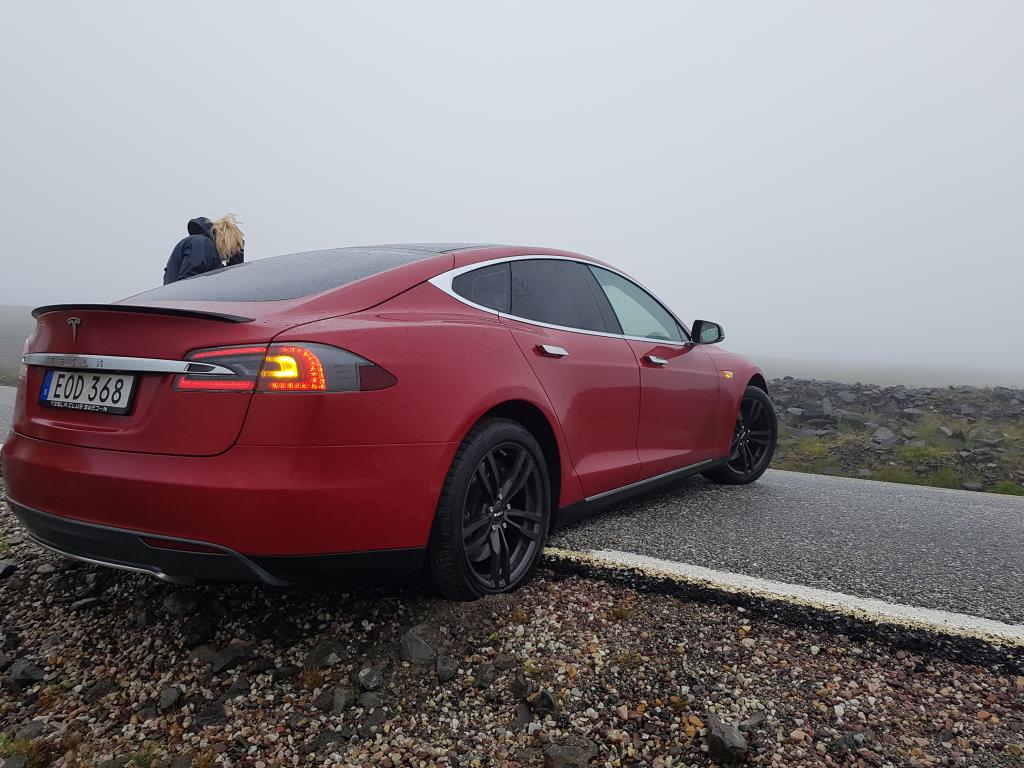 Riktigt klantigt, han ville ha bild på skylten