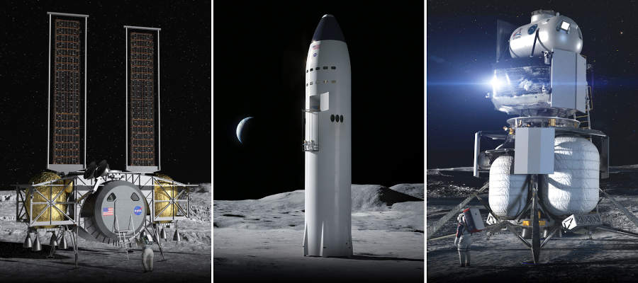 Dynetics_SpaceX_BlueOrigin