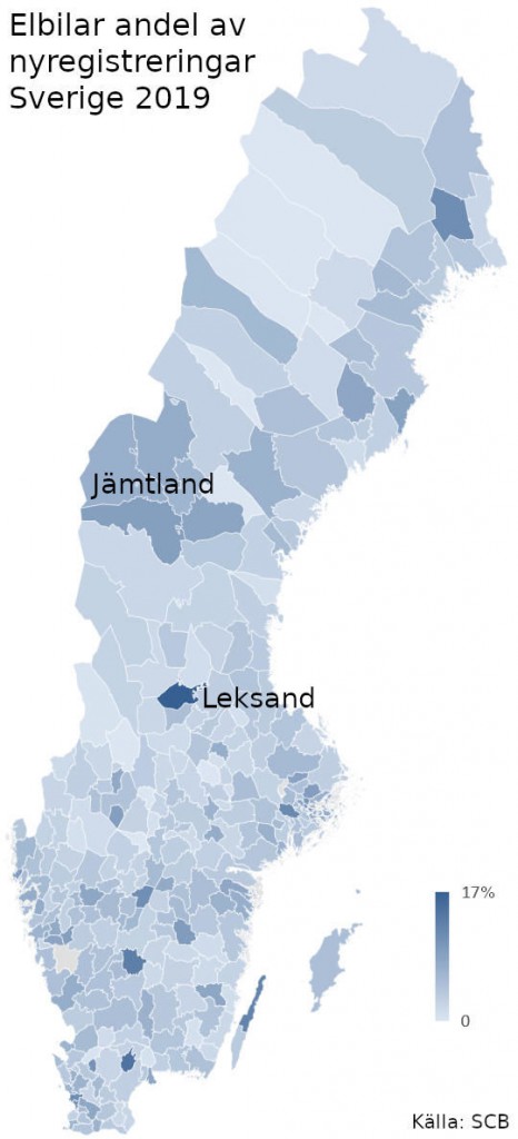 ElbilarPerKommun2019